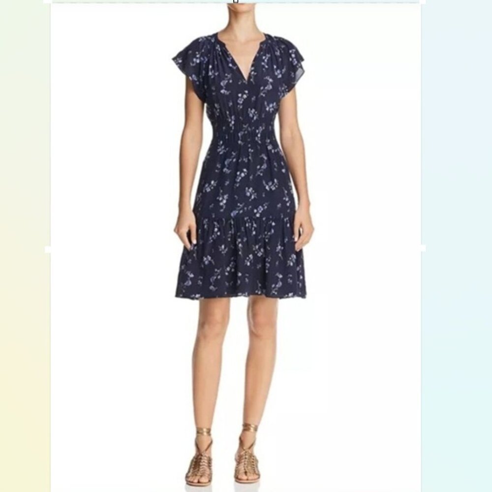 SOLD NWT Rebecca Taylor Francine dress silk floral size 8
